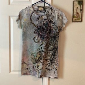 Embellished Day Trip shirt.